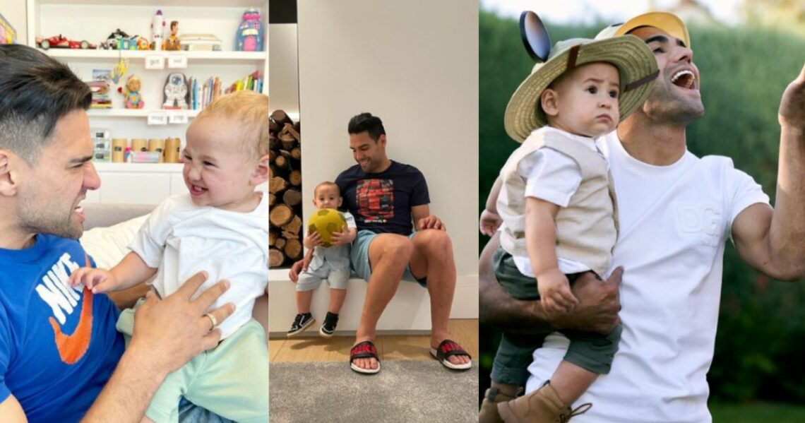“Hijo de tigre sale pintado", el Futbolista Falcao García demuestra que su hijo le sabe a la pelota